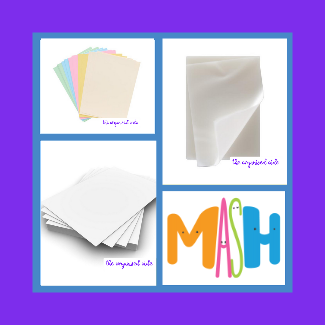 Printing and Laminating Service - Extras - Back your resource - A4 sized