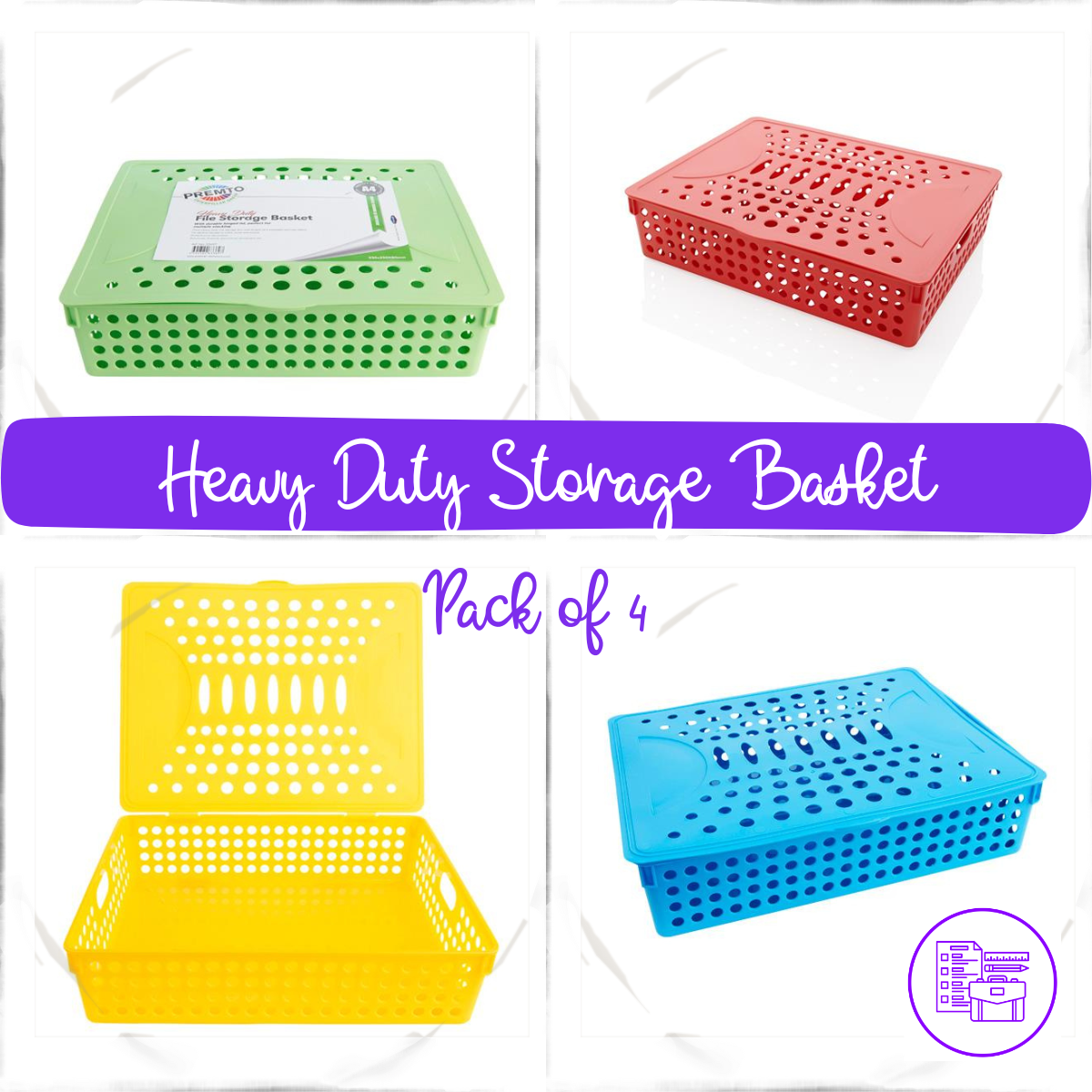 Storage - A4 Heavy Duty Storage Basket